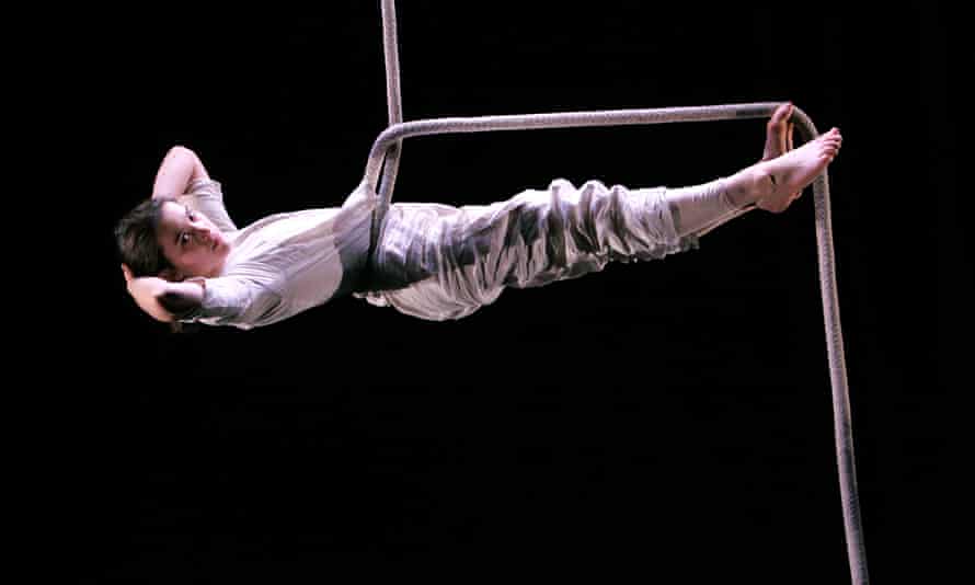 Matilda Leyser in Line, Point, Plane at the Linbury Studio, Royal Opera House, in 2006.