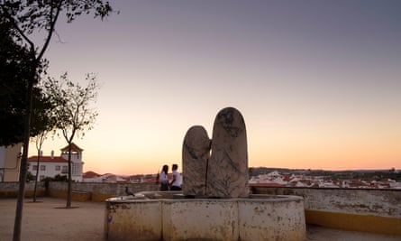 View from Miradoro do Jardim Diana, Evora.