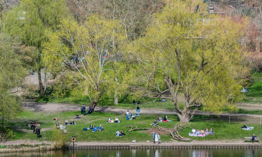 People on Hampstead Heath