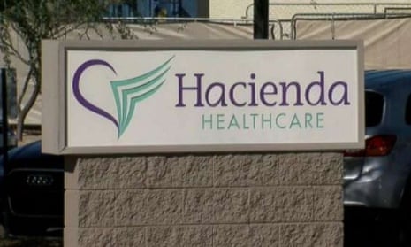 The woman, in a vegetative state after a near-drowning, was a patient at Hacienda Healthcare.