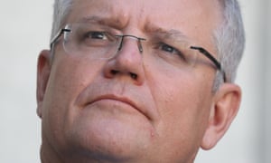 Scott Morrison at a press conference