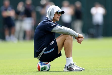 Thomas Tuchel, Manager of England, looks on during an England Training Session on July 02, 2026 in Kansas City, Kansas. (Photo by Eddie Keogh - The FA/The FA via Getty Images)