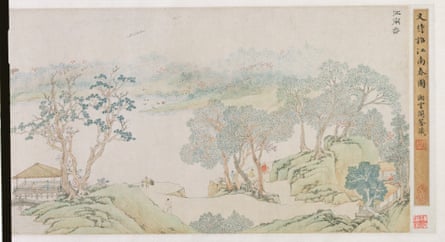 ‘China is not just one entity’: major exhibition aims to showcase unseen diversity 2 Spring in Jiangnan, 1530. Wen Zhengming (Chinese, 1470–1559). Handscroll; ink and color on paper; 23.3 x 100 cm (9 3/16 x 39 3/8 in.).