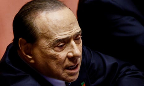 Silvio Berlusconi attends a session of the upper house of parliament  in Rome last month.