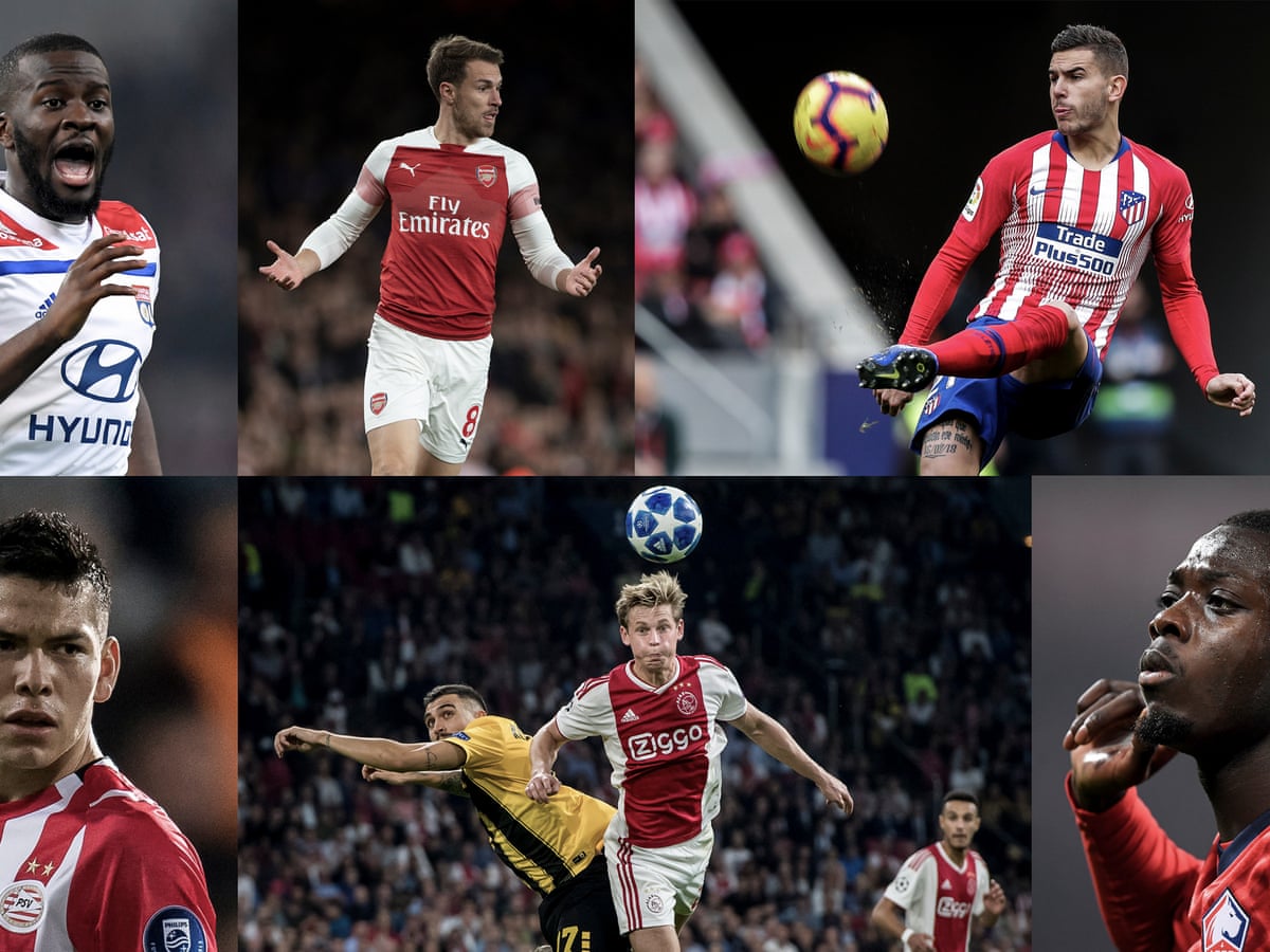 Ten Top January Transfer Targets From De Jong To Almiron And Lozano Football The Guardian