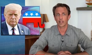 Seth Meyers on Mitch McConnell saying the election will occur as scheduled: ‘Just because the bar is all the way on the floor doesn’t mean we have to give him credit for stepping over it.’