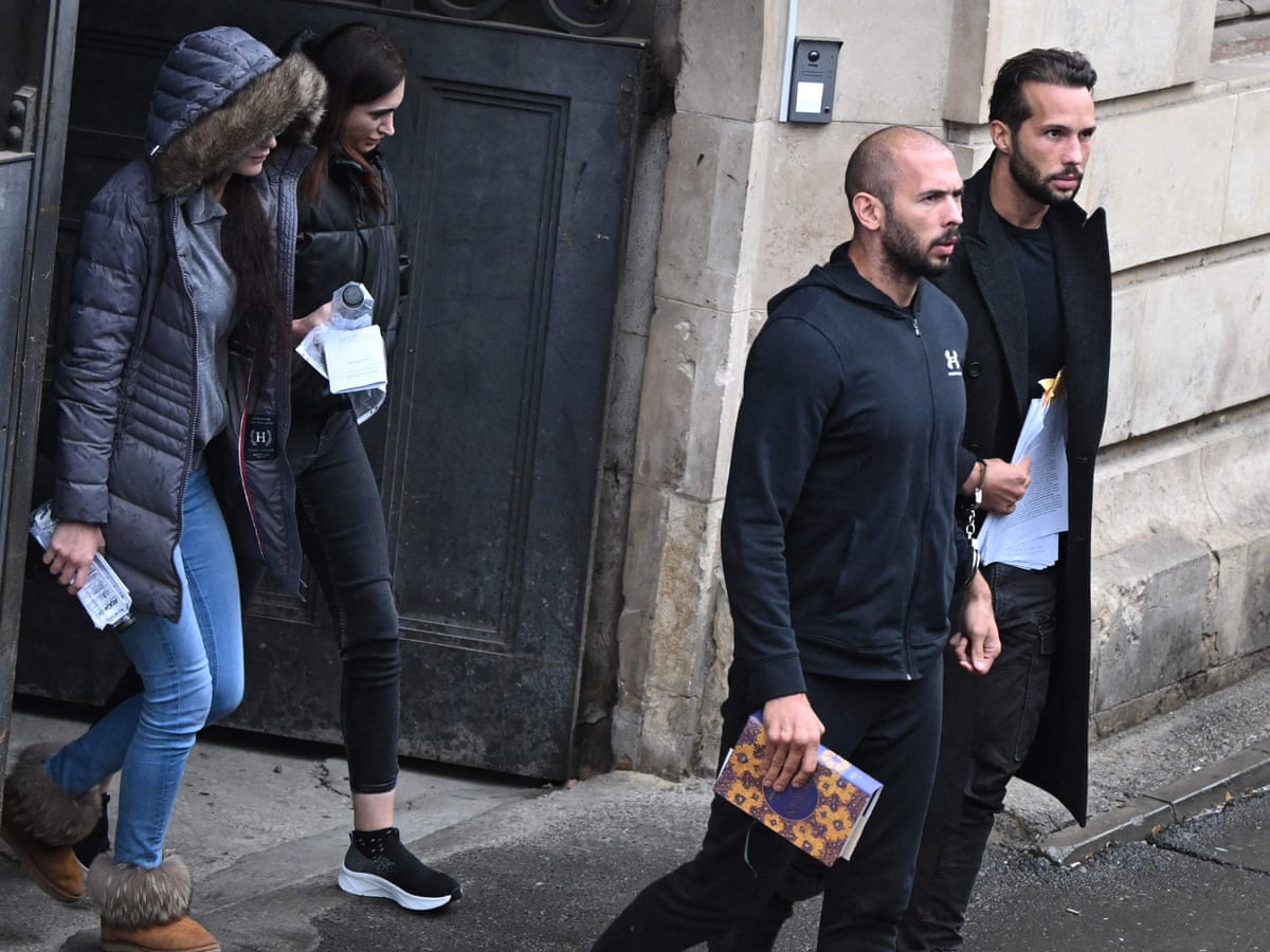 Andrew Tate appeals against detention in Romania during investigation | Romania | The Guardian