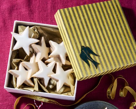 Very giftable … Meera Sodha’s zimtsterne.