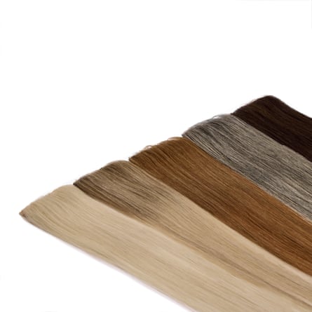 Curated clip in hair extensions