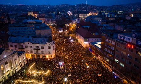 Thousands in rally in Bratislava