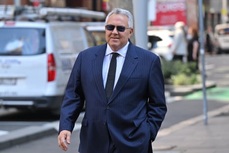 Former Liberal treasurer Joe Hockey