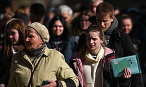 Russia-Ukraine war: Russian forces now ‘inside Mariupol’; 2,389 children ‘kidnapped’ by Russian forces, US says – live | World news 5 Nearly two-thirds of the more than 3 million people to have fled Ukraine since Russia’s invasion last month have come to Poland.