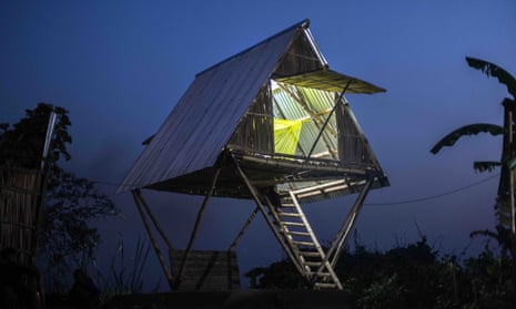 Offering some relief … Marina Tabassum’s Khudi Bari, a modular mobile house for the climate victims of Bangladesh