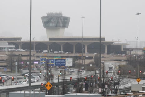 an airport