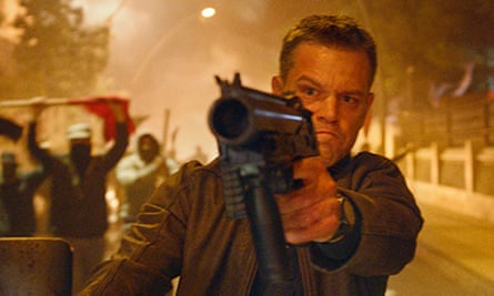 Firing on all cylinders: a scene from the new movie, Jason Bourne.