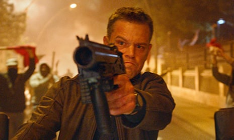 ‘Paul Greengrass as ever shows his mastery of muscular, deafening, frenetically edited action sequences - the visual equivalent of a drum-roll’ … Matt Damon in Jason Bourne