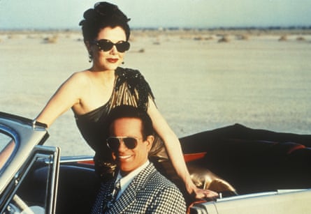 Annette Bening and Warren Beatty in Bugsy (1991).