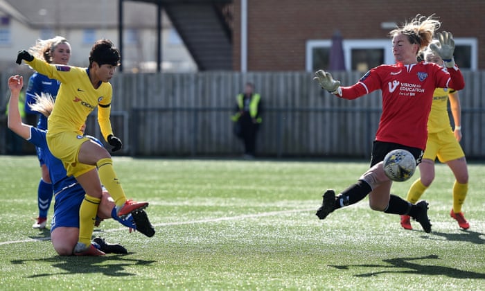Ji So Yun Breaks Durham Hearts And Fires Chelsea Into Fa Cup Last Four Football The Guardian