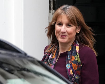 Rachel Reeves leaves from 11 Downing Street in central London on Wednesday.