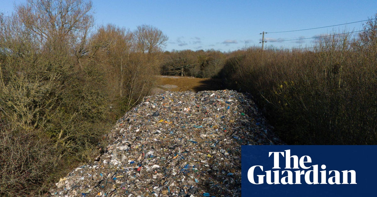 At least 8,000 illegal waste sites in UK, research suggests