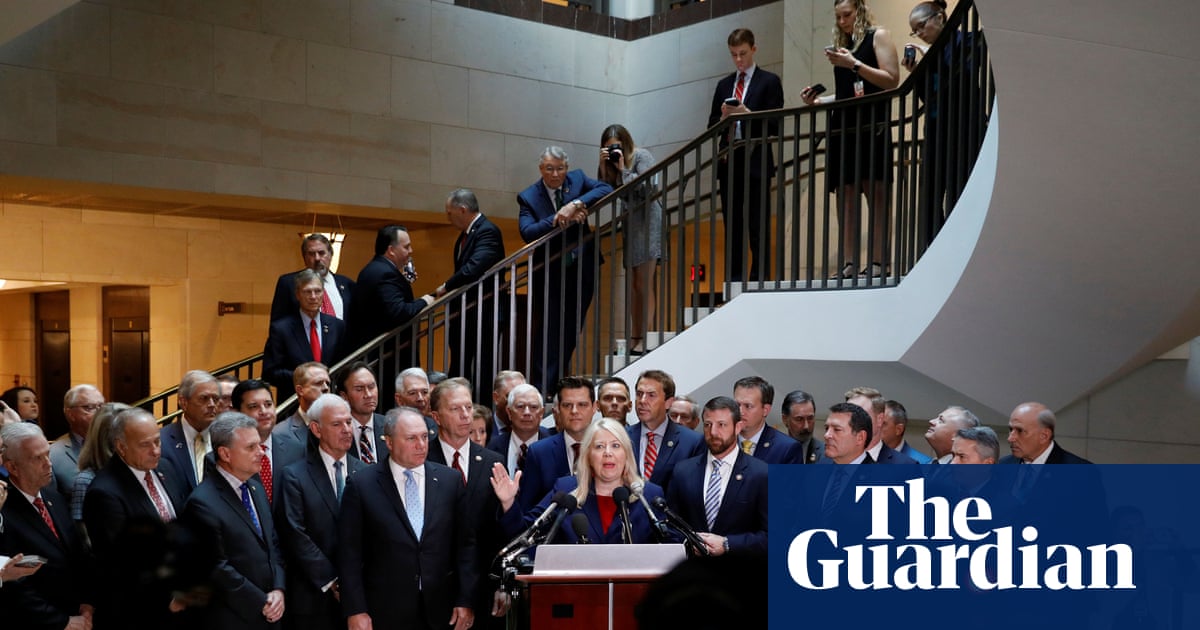 Chaos erupts as Republicans barge into Trump impeachment inquiry hearing