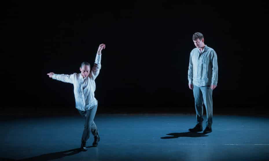 Austere spareness ... Bernadette Iglich and Richard Dowling in Britten’s Holy Sonnets of John Donne at Snape Maltings. 