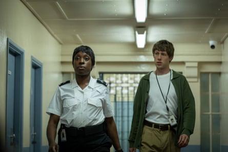 Ronke Adekoluejo and Josh Finan in Waiting for the Out.