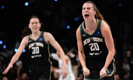 Sabrina Ionescu is joining Unrivaled as the upstart 3-on-3 league's final player | Basketball | The Guardian