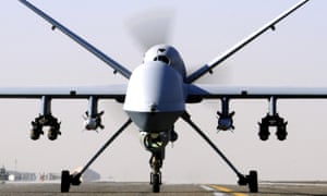 RAF Reaper drones armed with Hellfire missiles are in the skies above Syria.