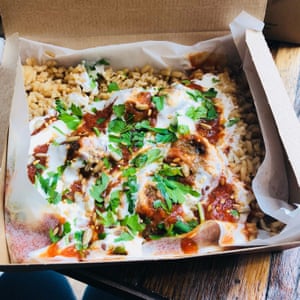 Meatless meatballs at Leon.