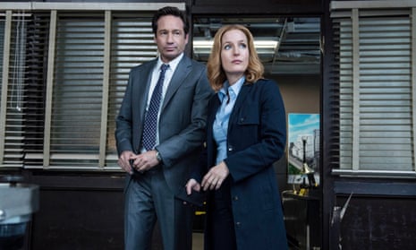 Too much too young: David Duchovny and Gillian Anderson in the Fox mini-series
