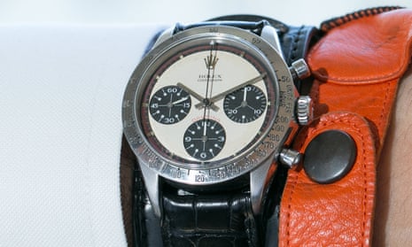The Rolex Cosmograph Daytona wristwatch sold for almost $17.8m