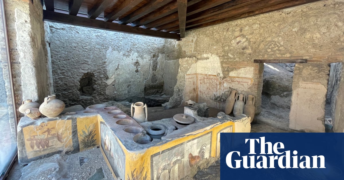 Pompeii's fast food joint unearthed in 2019 opens to public