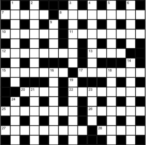Cryptic Crossword [4] – The Poor Print