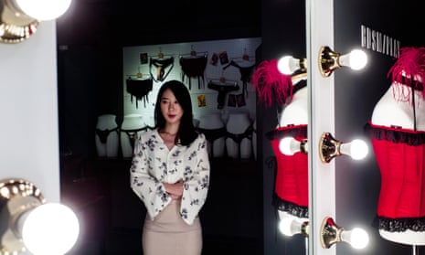 Eura Kwak, a former nurse, in Pleasure Lab, the sex shop she co-founded in Seoul’s Dosan neighbourhood. 