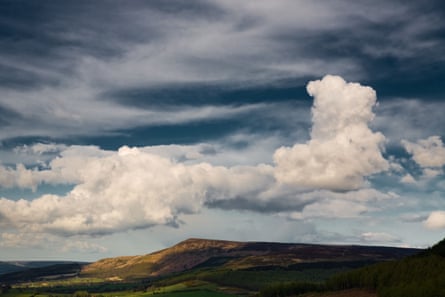 Clouds over Carlton Bank.