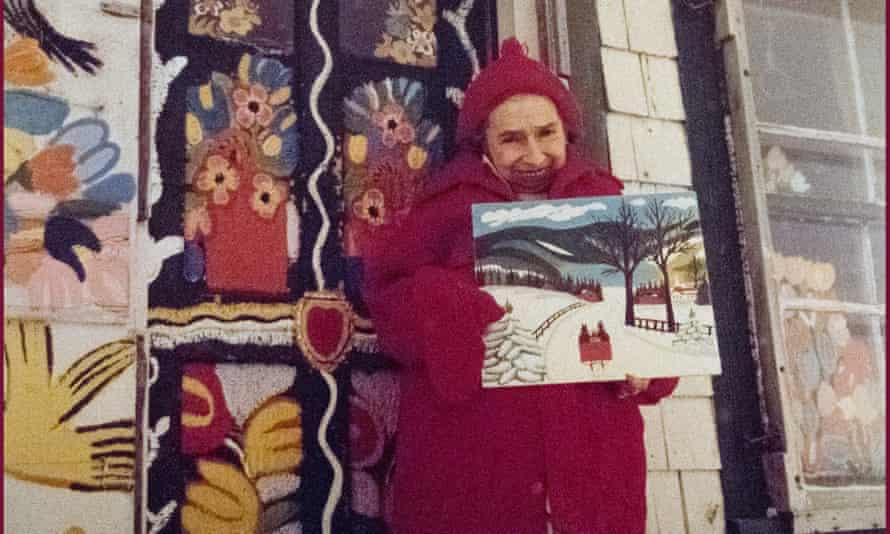 Maud Lewis buvo žinomas dėl savo linksmų paveikslų apie gyvenimą Naujosios Škotijos kaime.