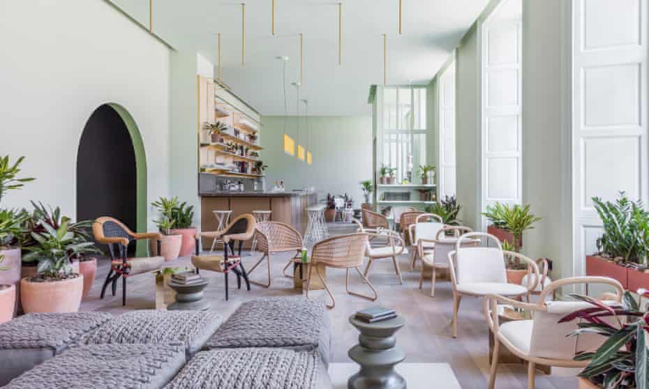 ‘There’s a chic and comfortable lounge in pistachio and cream’: Eden Locke, Edinburgh.