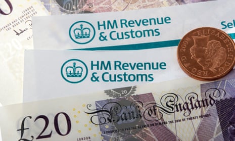 HMRC letters and money