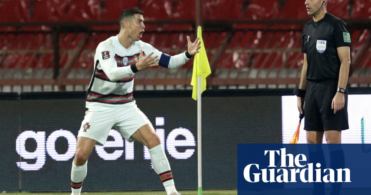 Ronaldo rues absence of VAR as Portugal winner in Serbia is ruled out