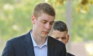 The victim said that Brock Turner, above, was ‘willing to go to any length, to discredit me, invalidate me, and explain why it was okay to hurt me’.