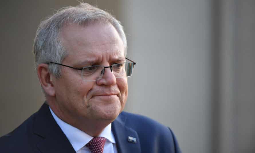 Australian prime minister Scott Morrison