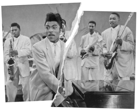 Little Richard and his band perform in the 1950s