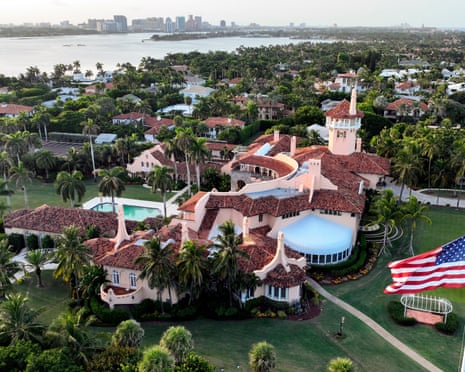 Donald Trump's Mar-a-Lago estate in Palm Beach, Florida.