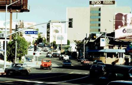 Sunset Boulevard in West Hollywood in 1993.