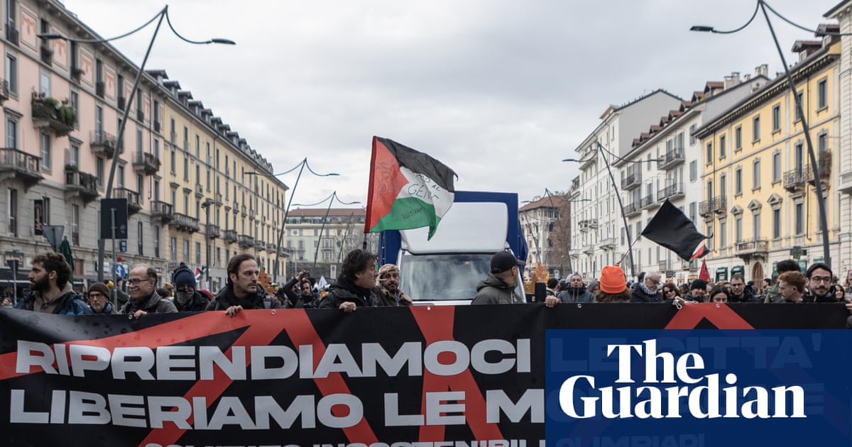 ‘Enemies of Italy’? Meloni’s rebuke of Olympics protesters shows ‘repressive’ drift, say critics