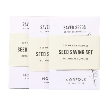 Three white envelopes with black logos and text