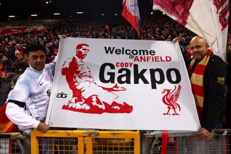 Dutch international Cody Gakpo should be eligible to make his debut today, assuming his registration has been officially transferred from PSV to Liverpool.