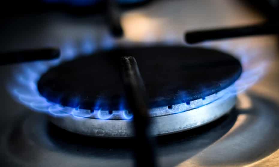 Gas ring on a home cooker