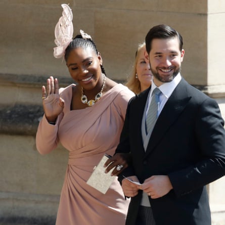 Williams and her husband, Alexis Ohanian.